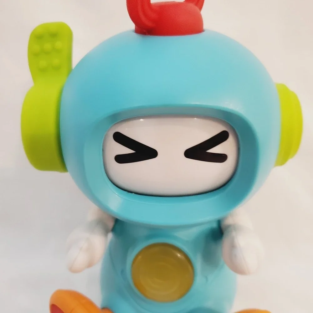 Infantino Senso‎ Discovery Robot Sounds Music Buttons Face Changing Works